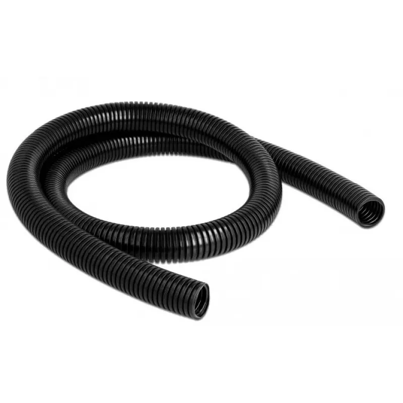Kabelių apsauginis vamzdis DeLOCK 60458 1 m x 21,2 mm juodas