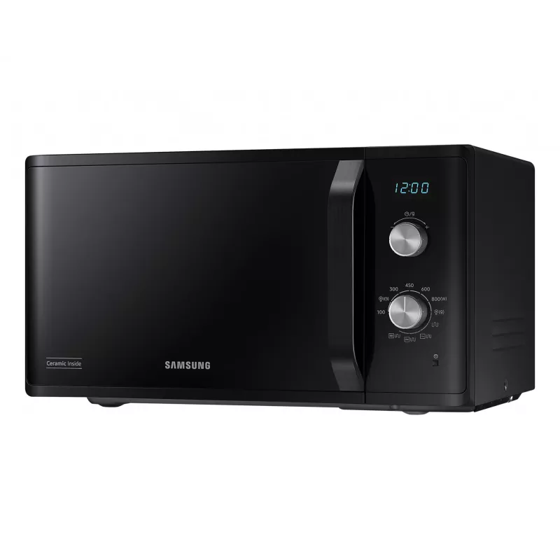 Samsung MG23K3614AK/BA mikrobangų krosnelė Juoda Solo mikrobangų krosnelė Pastatoma ant stalviršio 23 L 1250 W