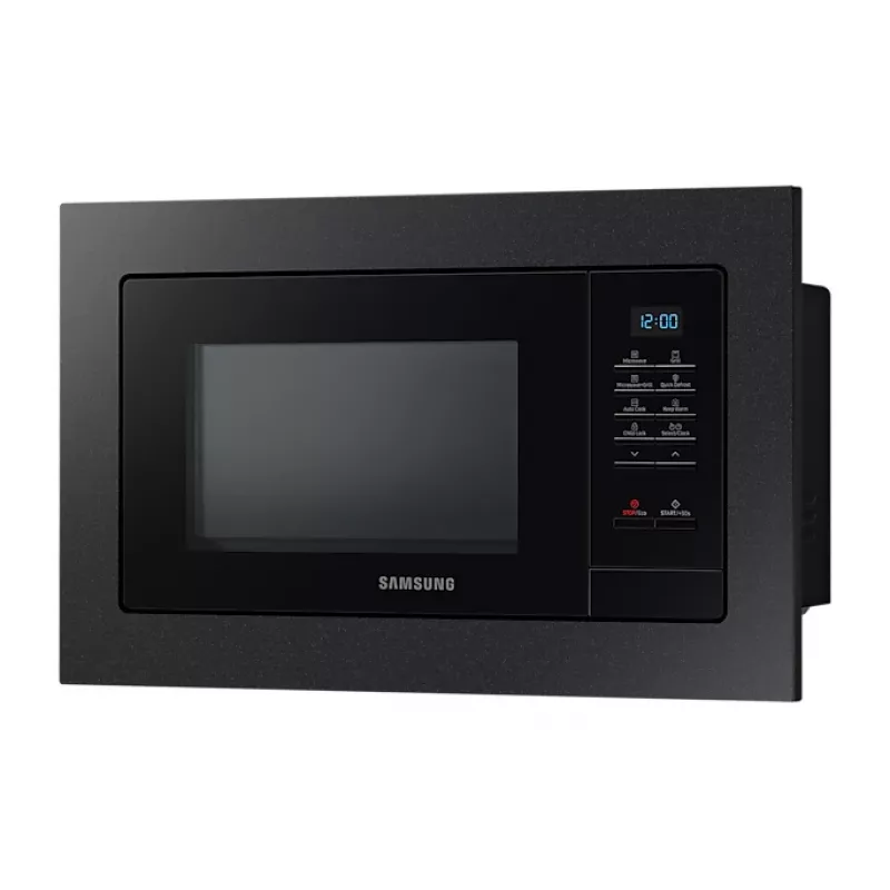 Samsung MQ7000A juoda grilis mikrobangų krosnelė įmontuojama 23 L 800 W