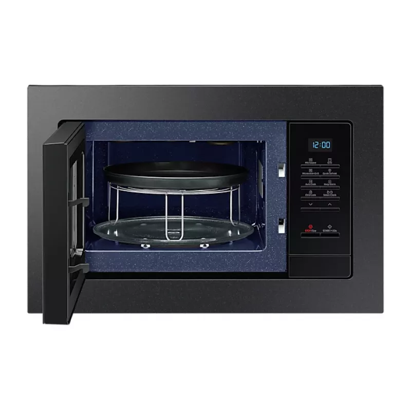 Samsung MQ7000A juoda grilis mikrobangų krosnelė įmontuojama 23 L 800 W