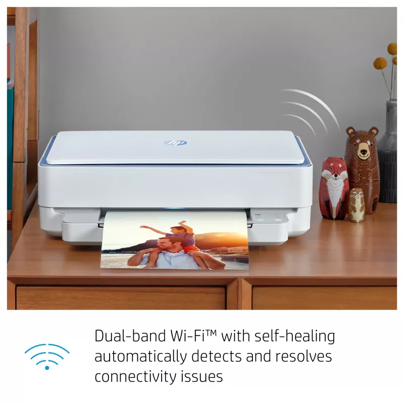 HP ENVY 6010e belaidis daugiafunkcis spalvotas spausdintuvas, Instant Ink; kopijavimo aparatas, skaitytuvas