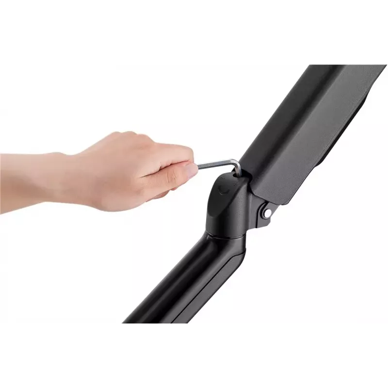 Goobay Monitor Laikiklis 81.3 cm Juodas Stalo Aukščio Reguliavimas