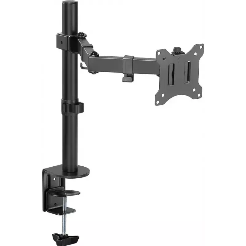 Goobay monitoriaus laikiklio stovas 81,3 cm 32 col. juodas reguliuojamas