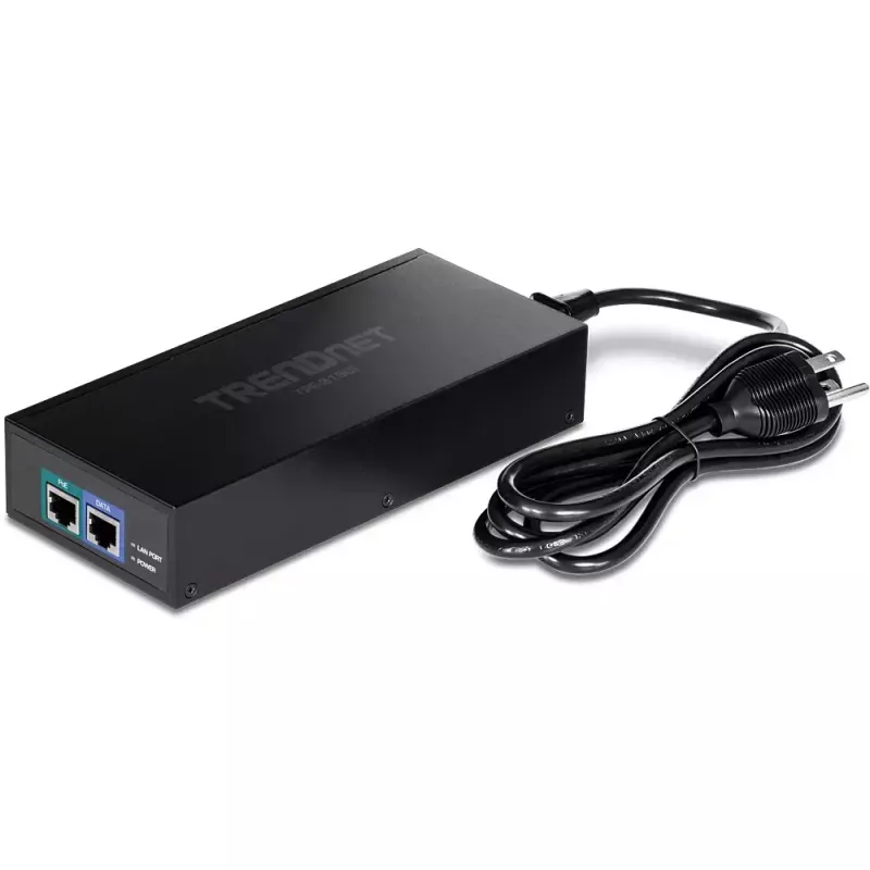 Trendnet TPE-319GI 10G PoE++ injektorius 10 Gigabit Ethernet juodas