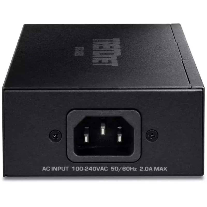 Trendnet TPE-319GI 10G PoE++ injektorius 10 Gigabit Ethernet juodas