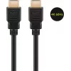 Goobay High Speed HDMI kabelis su eternetu 1 m 18 Gbit/s juodas
