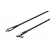 „Goobay“ USB laidas USB 2.0 2 m USB-C juoda pilka