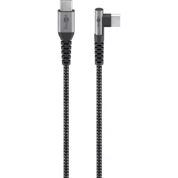 „Goobay“ USB laidas USB 2.0 2 m USB-C juoda pilka