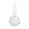 JBL Tune 670 NC ausinės laidas ir belaidis ant galvos Skambučiai / Muzika USB Type-C Bluetooth balta