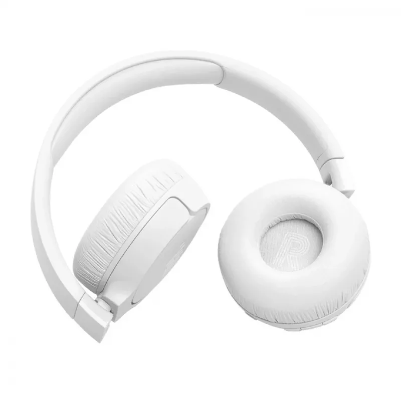 JBL Tune 670 NC ausinės laidas ir belaidis ant galvos Skambučiai / Muzika USB Type-C Bluetooth balta