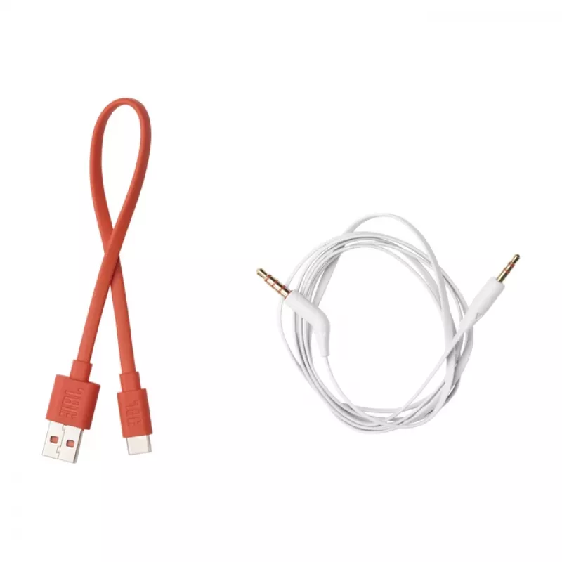 JBL Tune 670 NC ausinės laidas ir belaidis ant galvos Skambučiai / Muzika USB Type-C Bluetooth balta