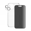 PanzerGlass ® Privacy 3-in-1 Pack iPhone 15 smūgiams atsparus grūdintas stiklas