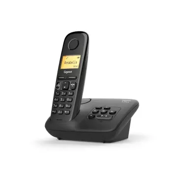 Analoginis / DECT telefonas Gigaset A270A, skambintojo ID, belaidis ragelis, juodas