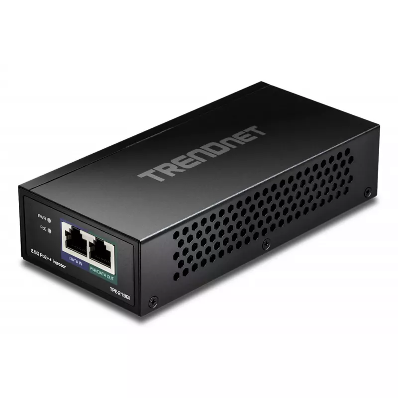 „PoE“ adapteris „Trendnet TPE-219GI“ 2,5 gigabito eterneto „PoE++“ 95 W