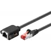 Tinklo kabelis Goobay 65640 RJ-45 Cat6 5 m juodas