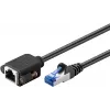 Tinklo kabelis WENTRONIC Goobay 65644 Cat6a S/FTP (S‑STP) 3 m RJ‑45–RJ‑45 juodas