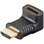 Goobay HDMI vaizdo kabelio adapteris 65744 juoda moteriška jungtis aukšta kokybė