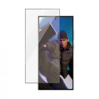 PanzerGlass SAFE. by ® ekrano apsauga Samsung Galaxy S24 Ultra | Itin platus pritaikymas su EasyAligner