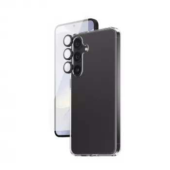 “PanzerGlass SAFE. by ®” 3-in-1 rinkinys Samsung Galaxy S24+ apsaugai nuo įbrėžimų ir smūgių