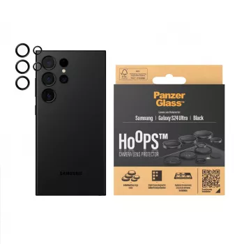 PanzerGlass ® Hoops® Fotoaparato objektyvo apsauga juoda Samsung Galaxy S24 Ultra