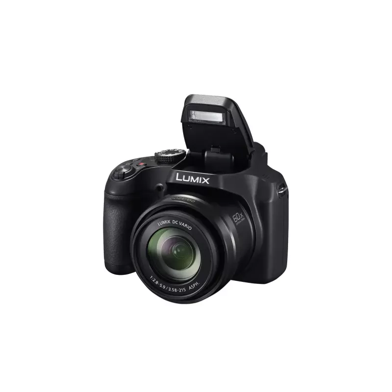Fotoaparatas Panasonic LUMIX DC-FZ82 juodas 18,1 MP 60x priartinimas 4K