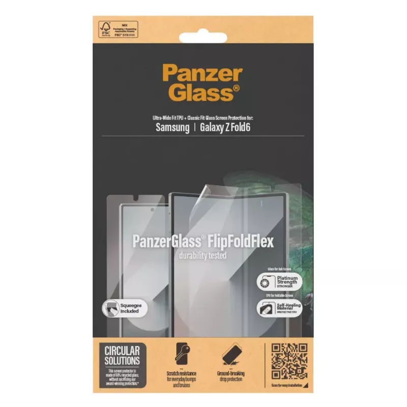 Ekrano apsauga PanzerGlass Samsung Galaxy Z Fold6 atspari įbrėžimams ir smūgiams
