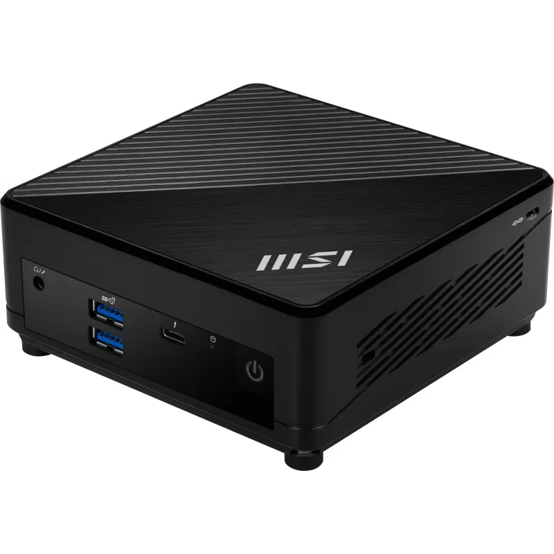 MSI Cubi 5 12M-283BAT PC / darbo stoties barebone 0,66L dydžio kompiuteris juodas i5-1235U