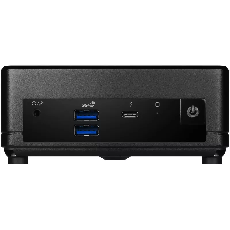 MSI Cubi 5 12M-283BAT PC / darbo stoties barebone 0,66L dydžio kompiuteris juodas i5-1235U