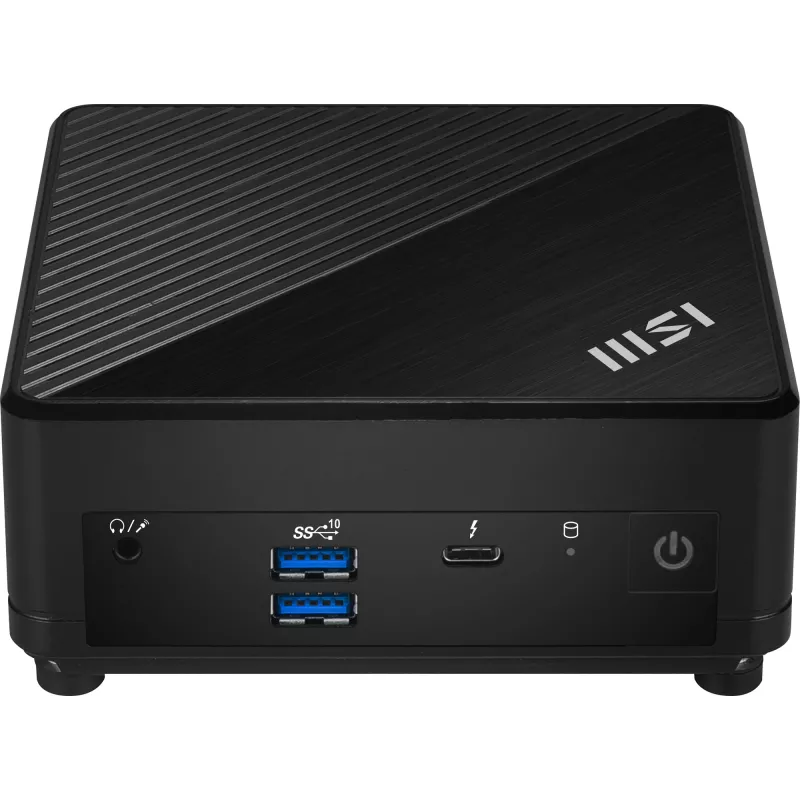 MSI Cubi 5 12M-283BAT PC / darbo stoties barebone 0,66L dydžio kompiuteris juodas i5-1235U