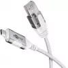 Goobay 74390 Kabelio jungčių adapteris USB 3.1 Type A RJ45 Baltas