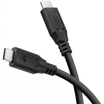 USB kabelis Goobay 74204 USB 3.2 Gen 1 0,5 m USB C juodas