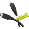 USB laidas Goobay 74196 USB4 Gen 2x2 1,5 m USB C juodas
