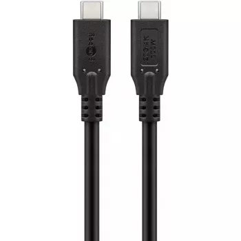 USB laidas Goobay 74196 USB4 Gen 2x2 1,5 m USB C juodas
