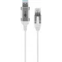 Tinklo kabelis Goobay 74380 USB 3.0 Type A RJ45 3 m Balta