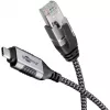 Goobay 74402 Kabelio jungties adapteris USB 3.1 Type A RJ45 1,5 m juoda sidabrinė