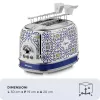 Ariete 0155/0C Skrudintuvas 2 riekėms 815 W Mėlynas Daugiaspalvis