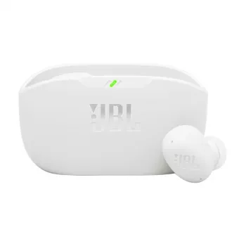 JBL Wave Buds 2 Ausinės Tikras belaidis stereofoninis (TWS) Į ausį Skambučiai/Muzika Bluetooth Baltos