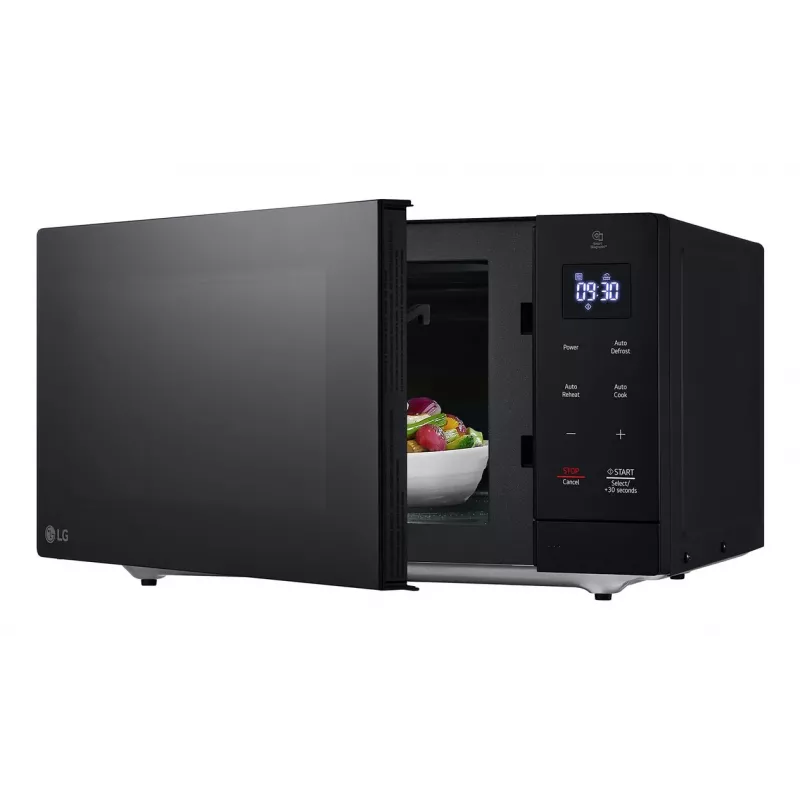 LG NeoChef MS3032JAS mikrobangų krosnelė Juoda Solo mikrobangų krosnelė Pastatoma 30 l 900 W