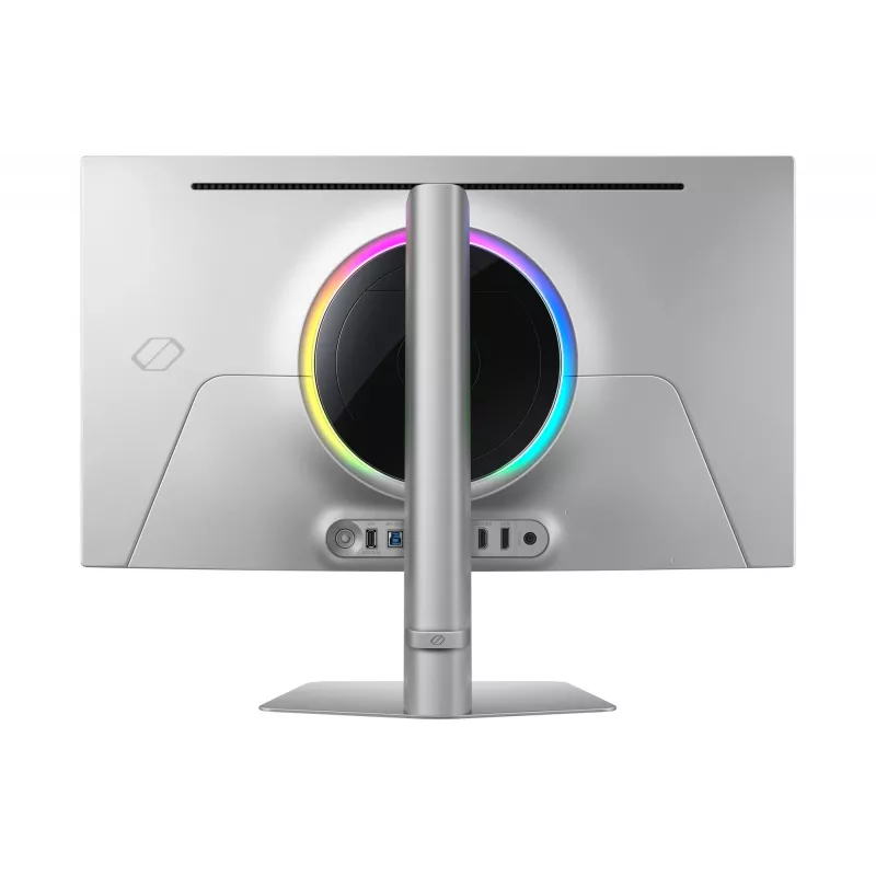 Samsung G81SF kompiuterio monitorius 68,6 cm (27 colių) 3840 x 2160 4K Ultra HD OLED sidabrinis