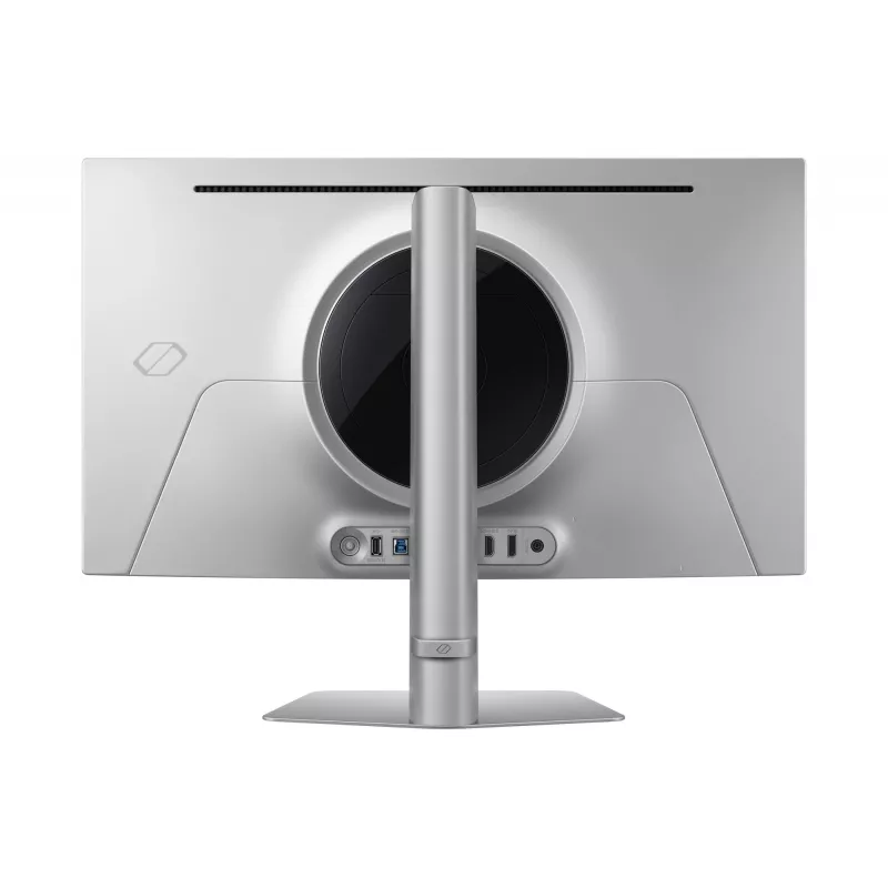 Samsung G81SF kompiuterio monitorius 68,6 cm (27 colių) 3840 x 2160 4K Ultra HD OLED sidabrinis