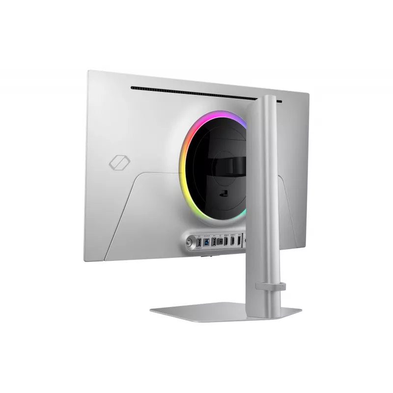 Samsung G81SF kompiuterio monitorius 68,6 cm (27 colių) 3840 x 2160 4K Ultra HD OLED sidabrinis