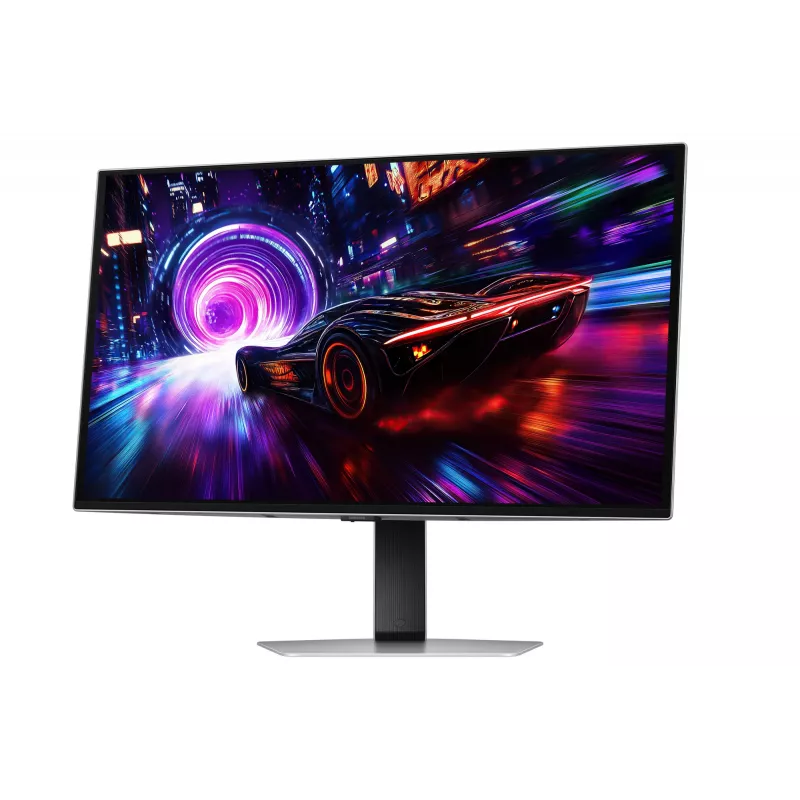 Samsung G81SF kompiuterio monitorius 68,6 cm (27 colių) 3840 x 2160 4K Ultra HD OLED sidabrinis