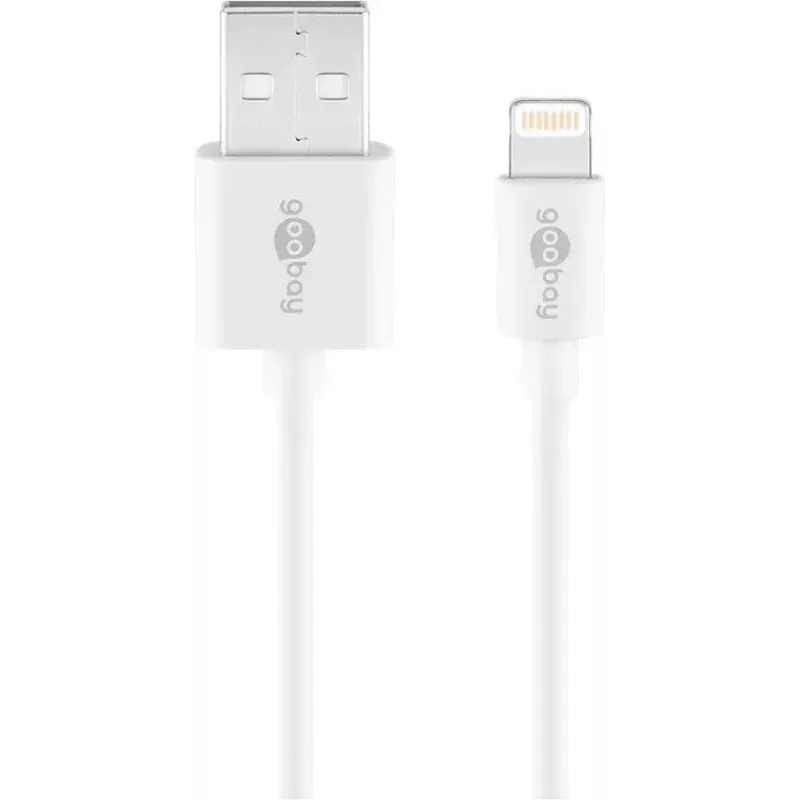 Įkroviklio rinkinys Goobay 5W Apple Lightning vidaus kintamosios srovės mobiliesiems telefonams