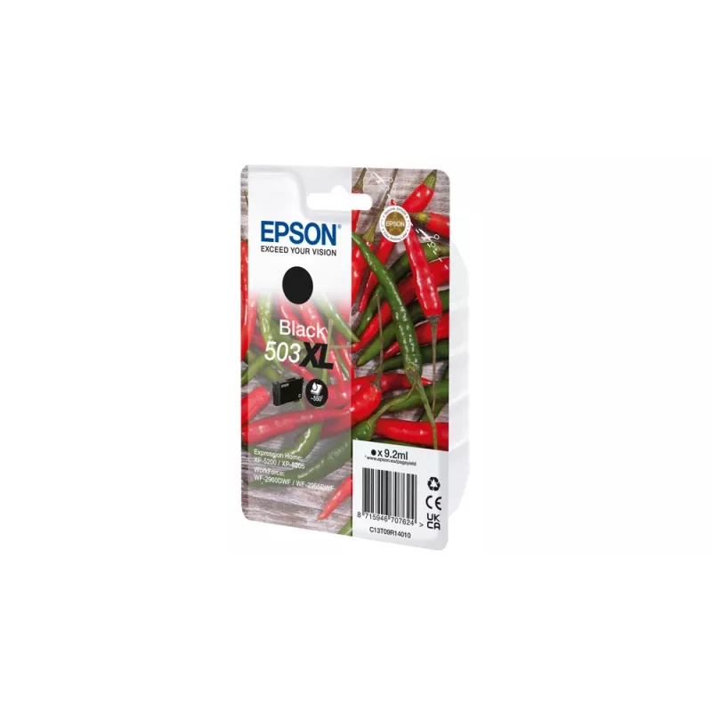 Epson 503XL rašalo kasetė 1 vnt. Originali Didelio (XL) našumo Juoda