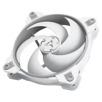 ARCTIC BioniX P120 (Pilka/Balta) – Slėgiui optimizuotas 120 mm žaidimų ventiliatorius su PWM PST