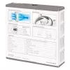 ARCTIC BioniX P120 (Pilka/Balta) – Slėgiui optimizuotas 120 mm žaidimų ventiliatorius su PWM PST
