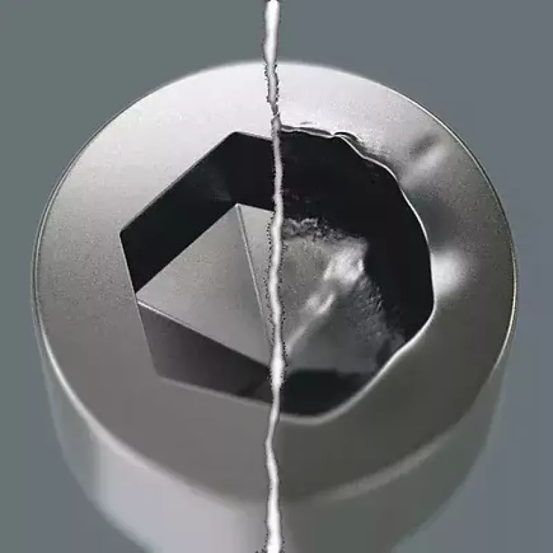 Wera Bit-Check 7 Hex-Plus 1 atsuktuvų antgalių rinkinys, 7 vnt., H2-H6