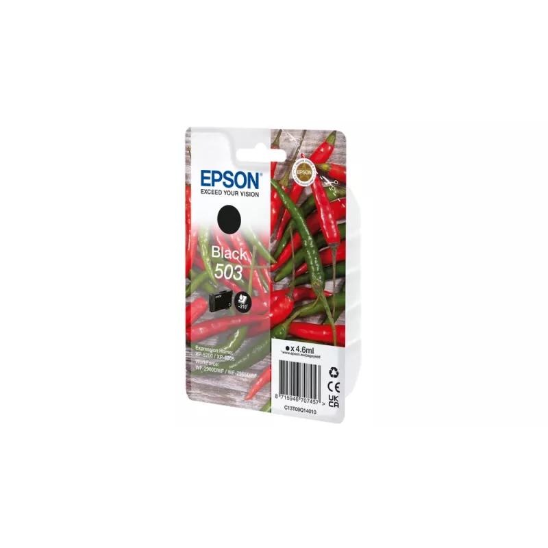 Epson 503 rašalo kasetė 1 vnt. Originali standartinės talpos juoda