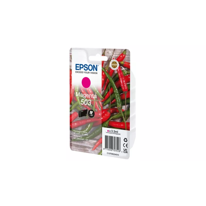 Epson 503 rašalo kasetė 1 vnt. Originali standartinės talpos purpurinė