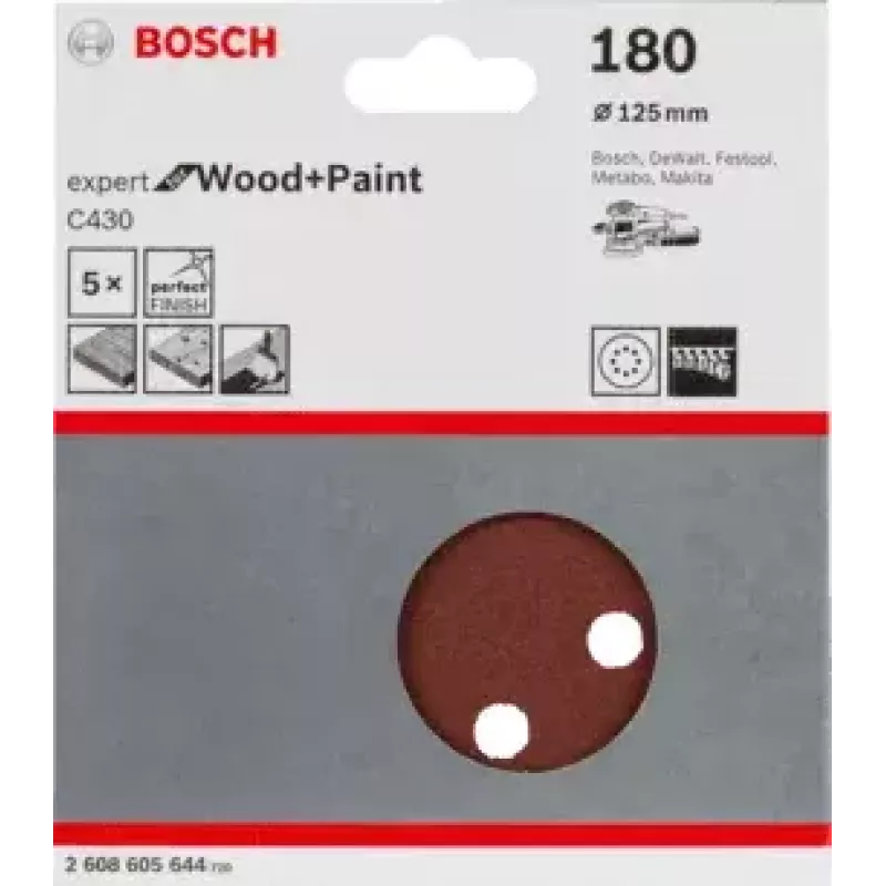 Šlifavimo diskai Bosch C430 Expert medienai ir dažams